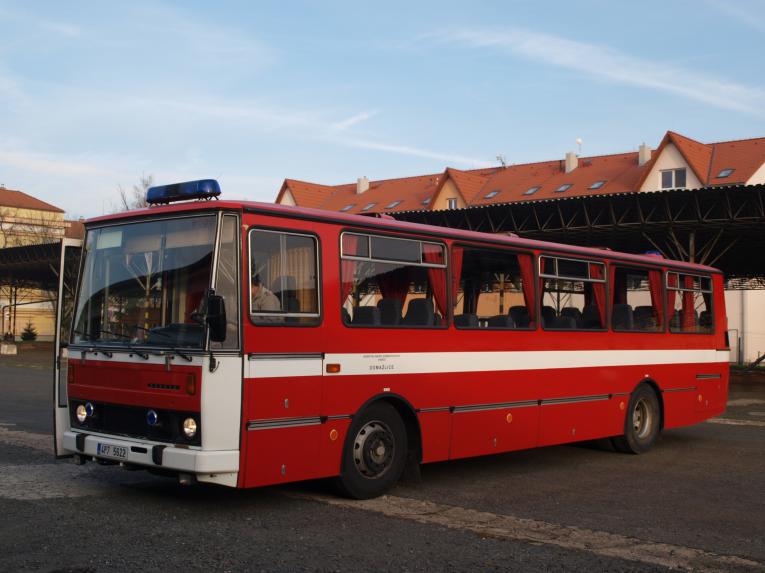 Stávající autobus SDH Domažlice z roku 1987