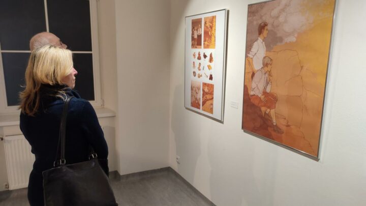 Tereza Marianová vystavuje v domažlické galerii