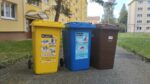 Nádoby na tříděný odpad, zdroj: město Rokycany