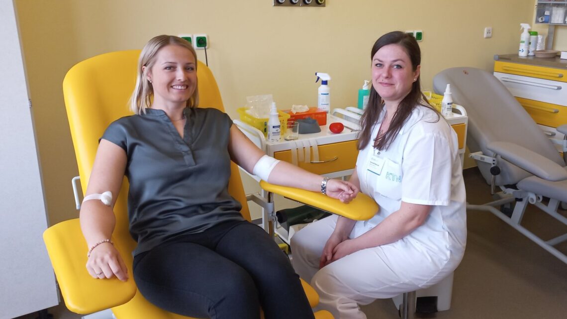 Domažlická nemocnice má nové odběrové místo pro dárce krve
