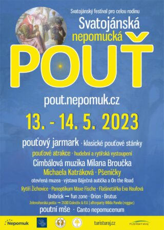 Nepomucká pouť (plakát), zdroj: město Nepomuk