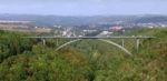 Vizualizace nejvyššího silničního mostu v ČR, zdroj foto: Ředitelství silnic a dálnic