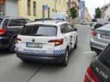 Vůz městské policie s prototypem měřícího zařízení, zdroj foto: Západočeská univerzita v Plzni