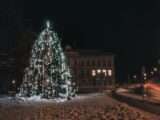 Vánoční strom v Chotěšově, zdroj foto: obec Chotěšov