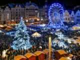 Vánoční strom na plzeňském náměstí Republiky, zdroj foto: město Plzeň