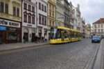 Tramvaj na plzeňském náměstí Republiky, zdroj foto: město Plzeň