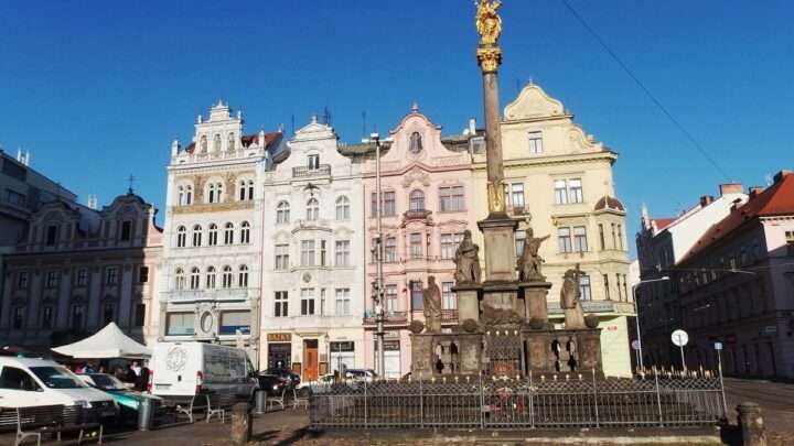 Plzeň známá neznámá: Mariánský sloup na náměstí Republiky