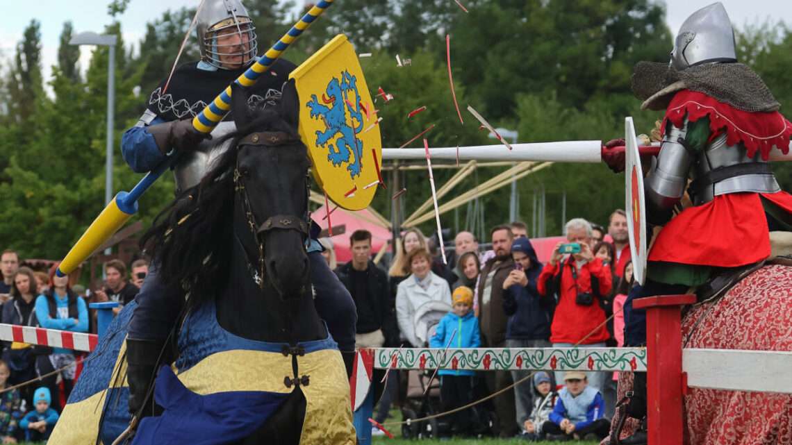 Do Plzně přijeli rytíři a na turnaj přilákali 1 500 návštěvníků