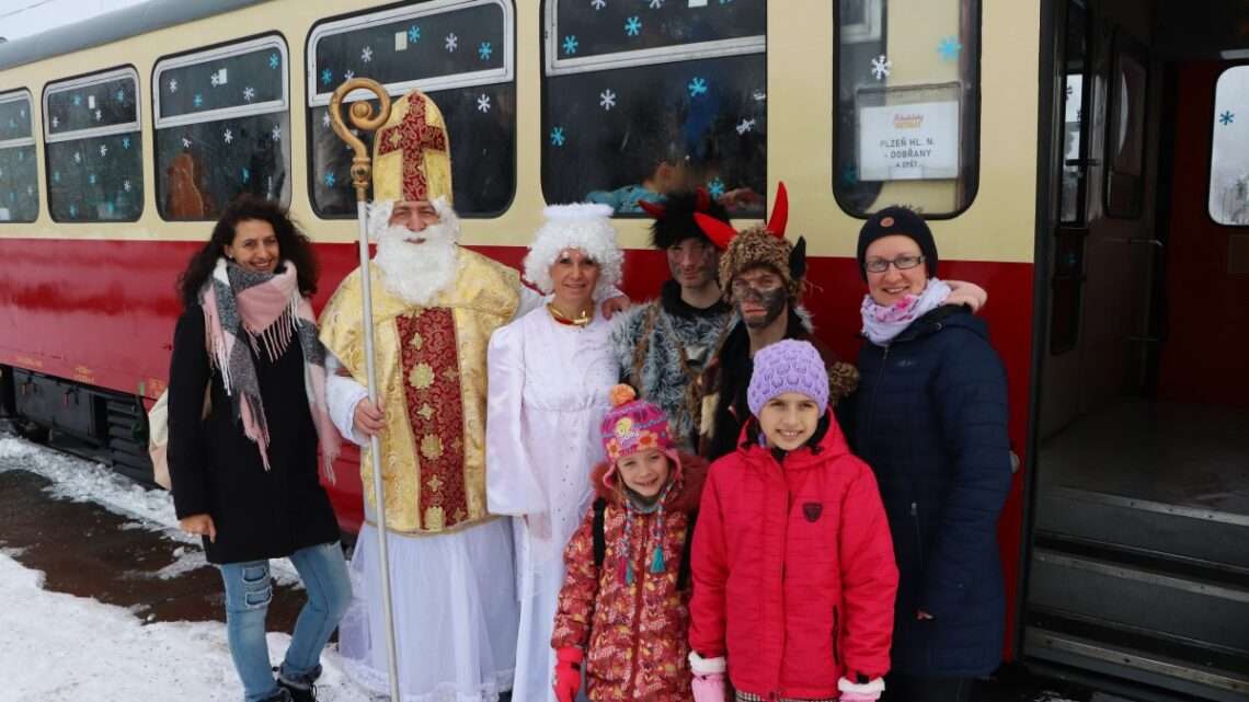 Plzeňsko bude opět křižovat Mikulášský expres