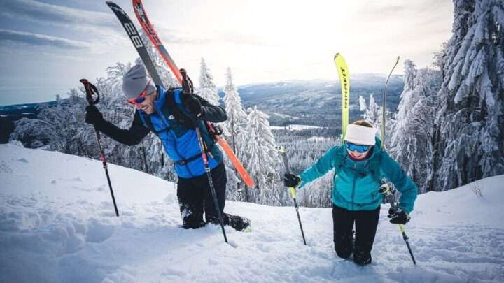 Šumava a Klínovec: Dva ráje pro skialpinisty na západě Čech