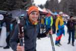 Filip Matějovič (člen české reprezentace ve skialpinismu) před startem závodu Šumavský rys, foto: Jakub Cejpek